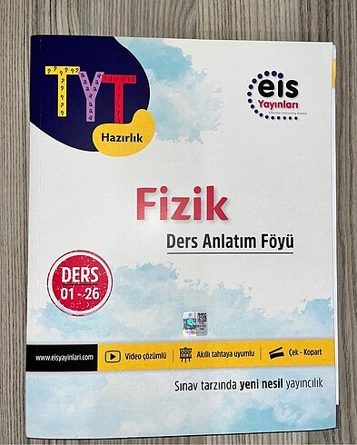 eis yayınları TYT fizik ders anlatım föyü