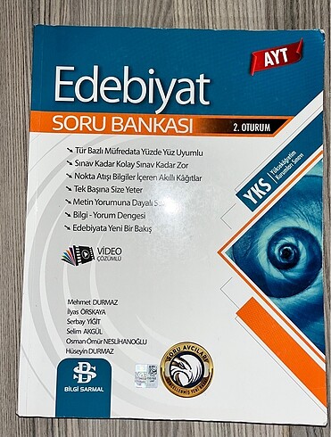 Bilgi Sarmal AYT edebiyat soru bankası