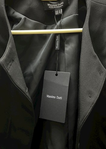 Siyah Düğmeli Kadın Blazer Ceket - Görsel 2