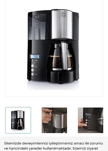 Melitta Optima Timer Filtre kahve makinesi