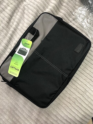 Temiz etiketli bilgisayar laptop çantası