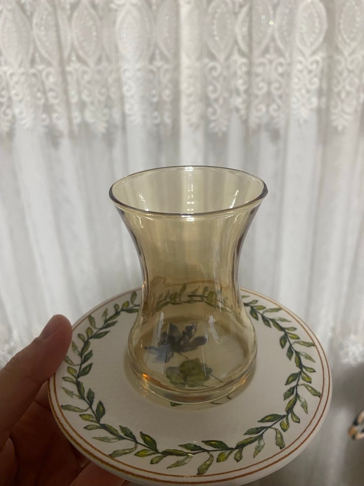 Bohem Çiçek Desenli Tabak Seti - Görsel 4