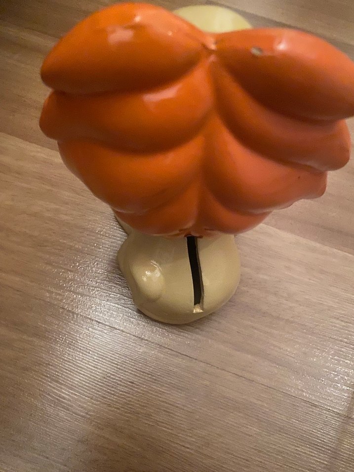 Renkli Kahverengi Aslan Figürü kumbara - Görsel 2