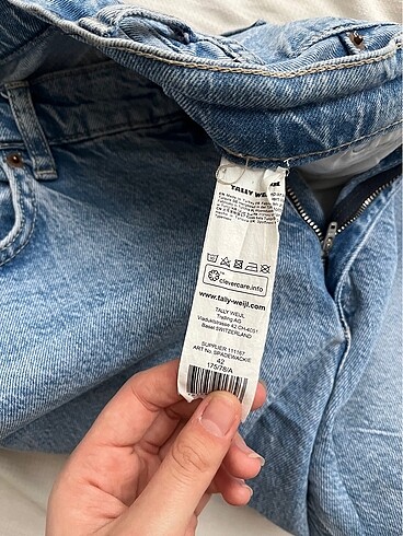40 Beden mavi Renk kadın kot pantolon