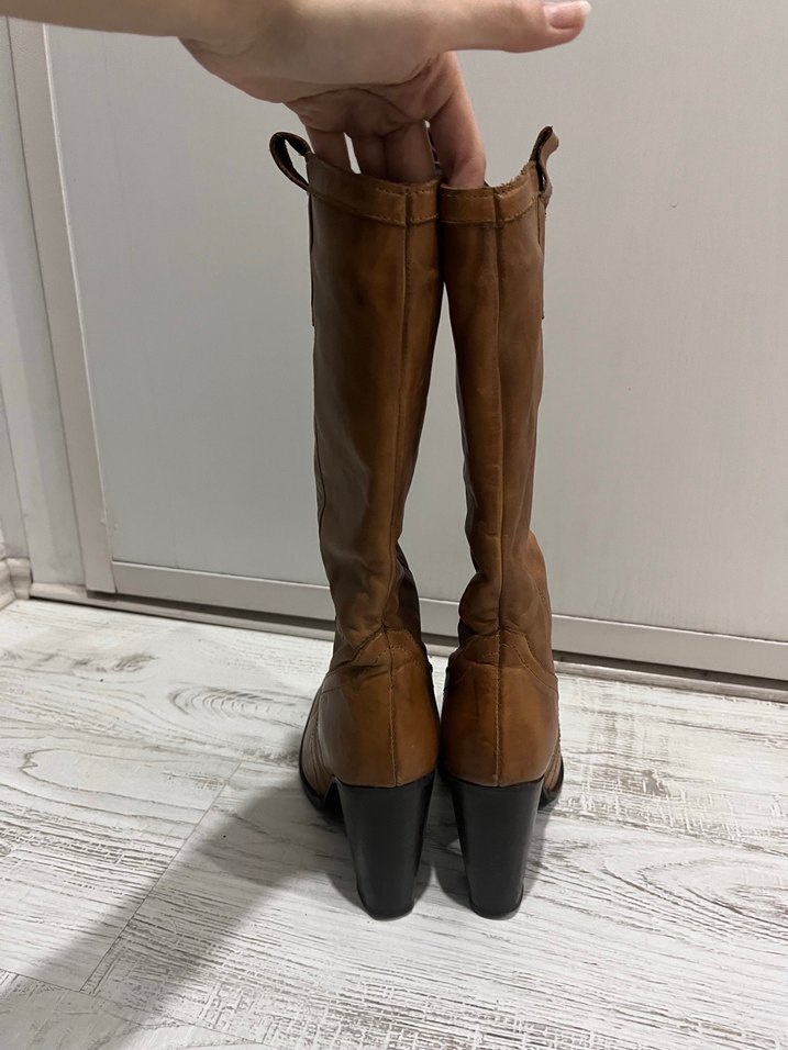 hakiki deri çizme - Görsel 3