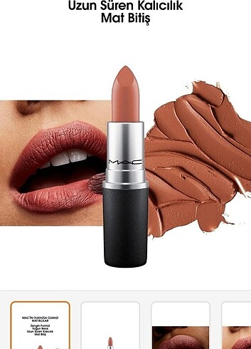 M.A.C Ruj / Lipstick - Taupe