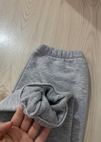 l Beden Gri Rahat Kadın Eşofman Altı