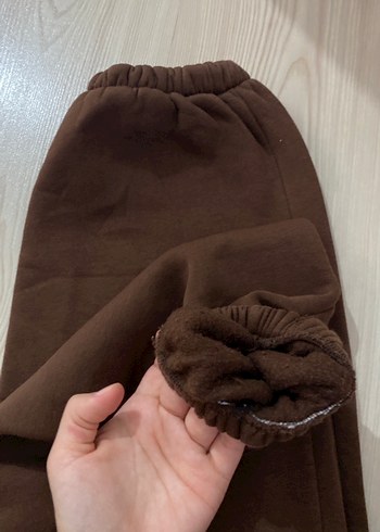 m Beden kahverengi Renk Kadın Kahverengi Rahat Bol Kesim Eşofman Altı