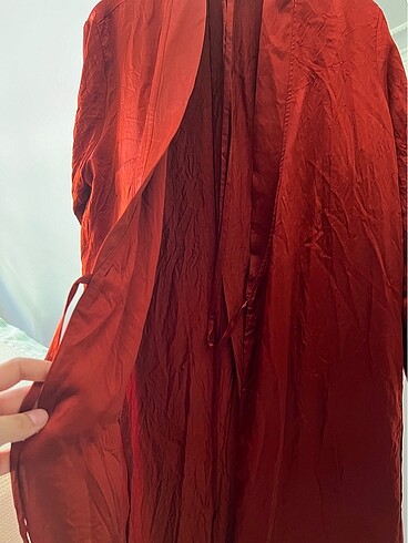 l Beden bordo Renk Zara elbıse