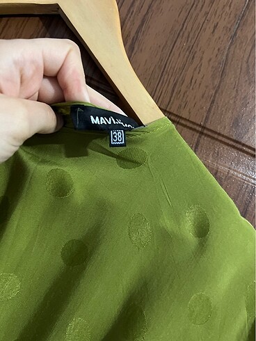 m Beden haki Renk Mavi limon elbıse