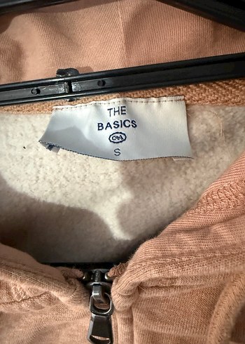 s Beden Bej Kapüşonlu Fermuarlı Kadın Sweatshirt Hırka