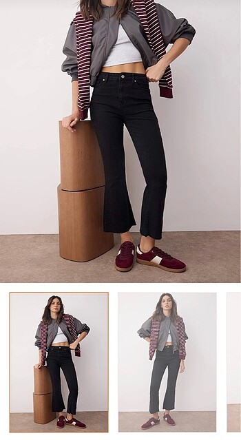 Trendyolmilla Crop Flare Jean