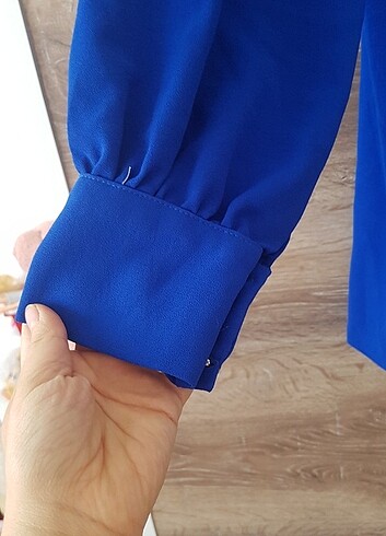 40 Beden Mavi tunik