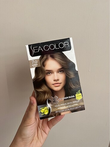 Sea Color 7.0 Kumral Saç Boyası