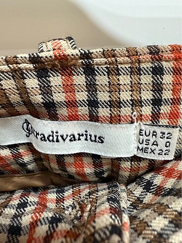 Stradivarius kareli chino pantolon - Görsel 4