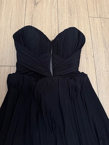 Siyah abiye elbise - Görsel 4