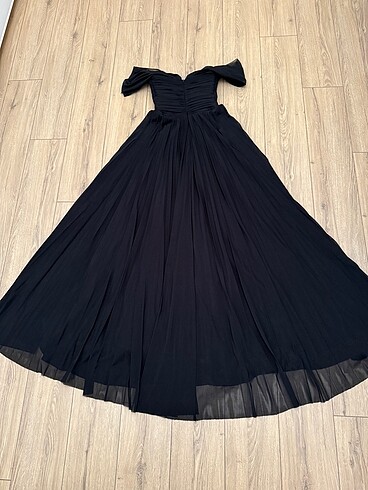 Siyah abiye elbise - Görsel 5