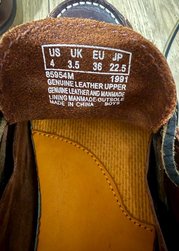 Timberland klasik deri ayakkabı - Görsel 6