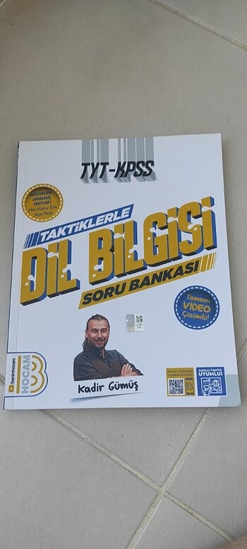 benim hocam yayınları Kadir gümüş taktiklerle dil bilgisi soru b