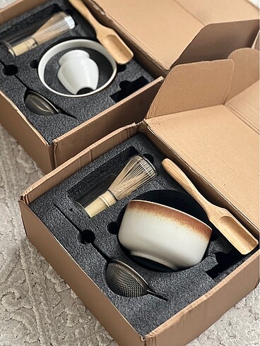 Matcha whisk set