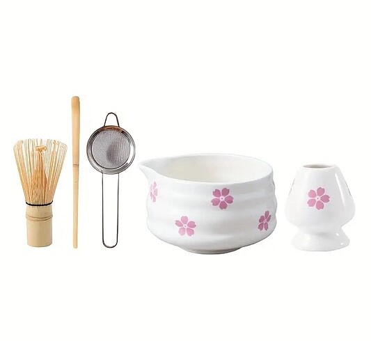 Matcha whisk 5 parça set