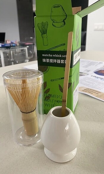 Beden 3 Parça Matcha set