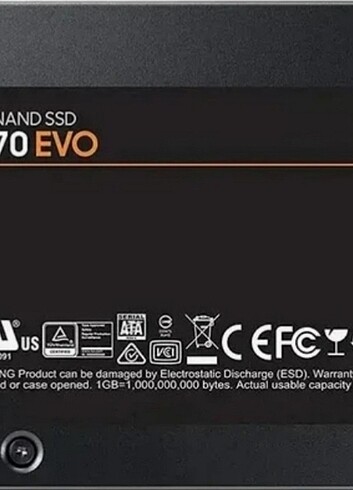 Sdd Samsung 870evo 4tb 500gb 1tb 2tb fiyatı 10 tl değil