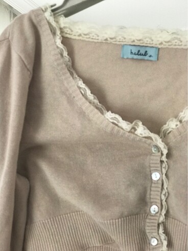 m Beden Crop yelek