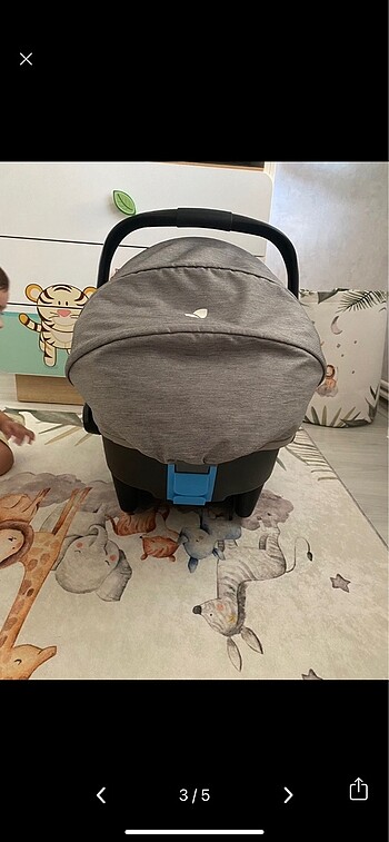 0 - 13 kg Beden gri Renk Joie puset / oto koltuk