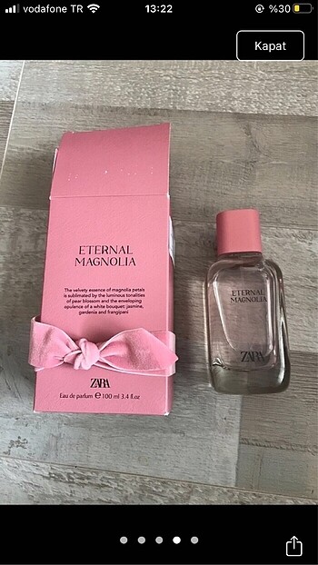Zara Eternal Magnolia 100 ml parfüm