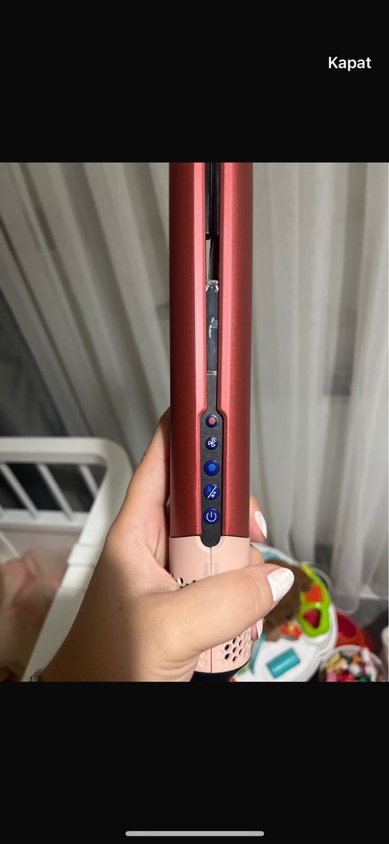 Pembe Dyson Saç Düzleştirici - Görsel 3