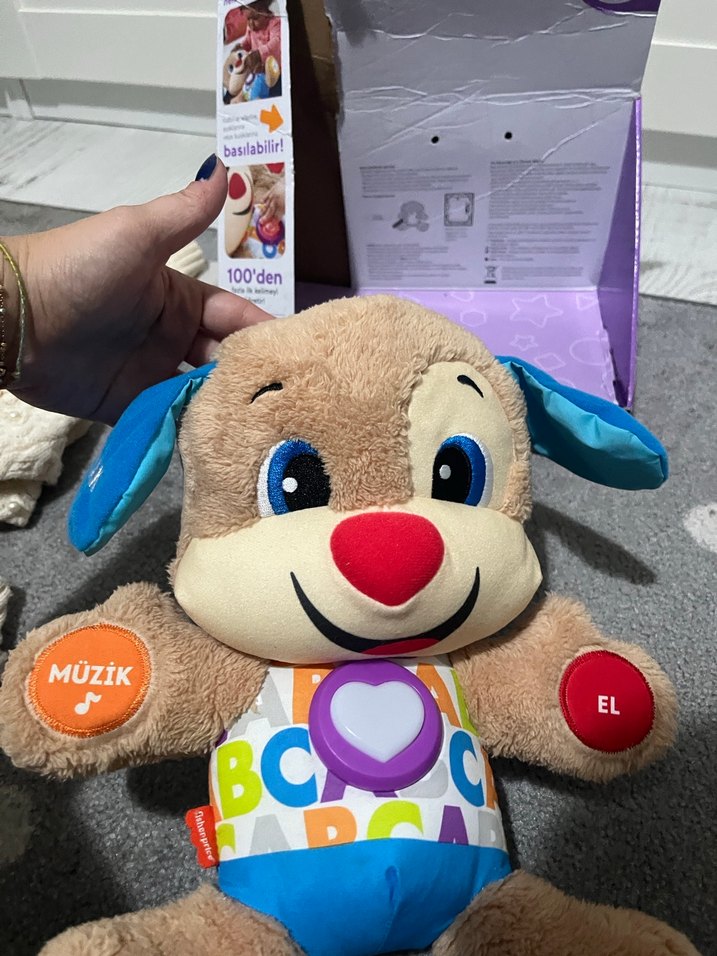 Fisher-Price Laugh & Learn Eğitici Peluş Oyuncak - Görsel 2