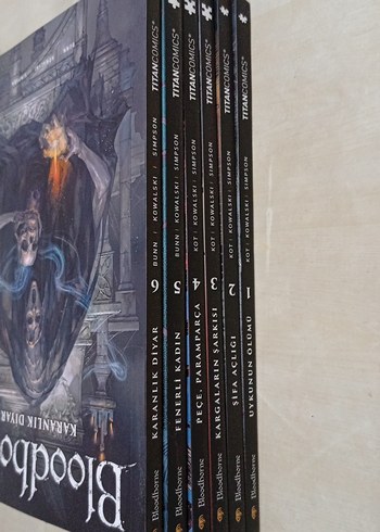 Beden Bloodborne Çizgi roman 6'lı set