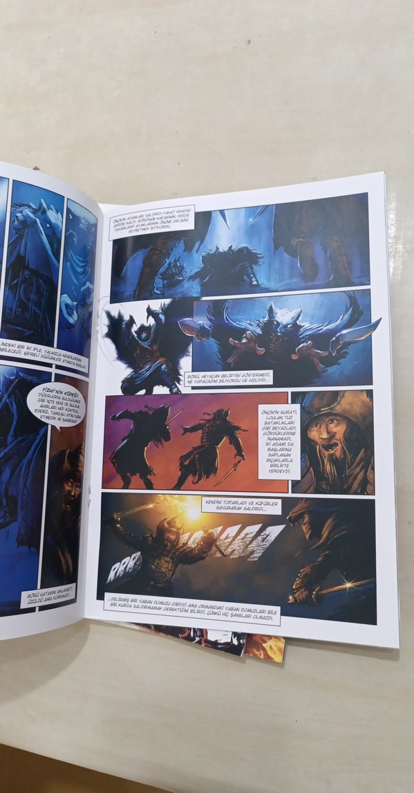 Ergenekon Destanı 3 Ciltli Çizgi Roman Seti - Görsel 2