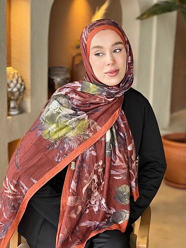Carla Desen Bambu Şal Modakaşmir