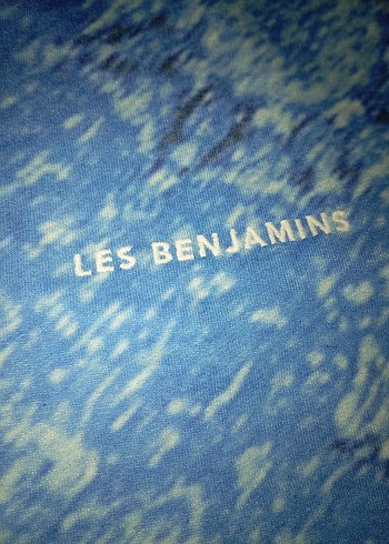 Mavi Bağlama Desenli Erkek Kısa Kollu Tişört - Görsel 2