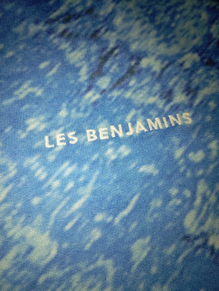 Mavi Bağlama Desenli Erkek Kısa Kollu Tişört - Görsel 2