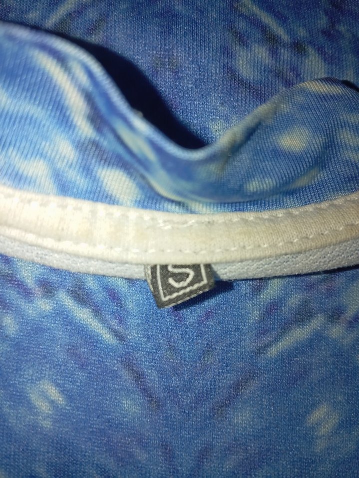 Mavi Bağlama Desenli Erkek Kısa Kollu Tişört - Görsel 3