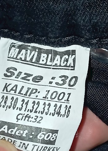 erkek Siyah Regular Fit Denim Pantolon - Görsel 3