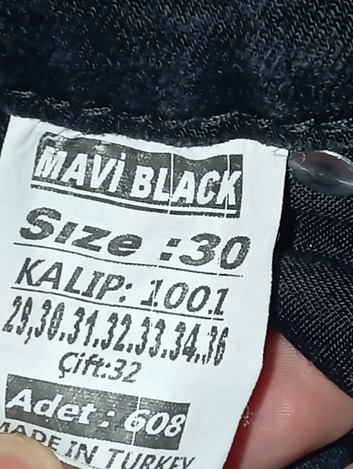 erkek Siyah Regular Fit Denim Pantolon - Görsel 3