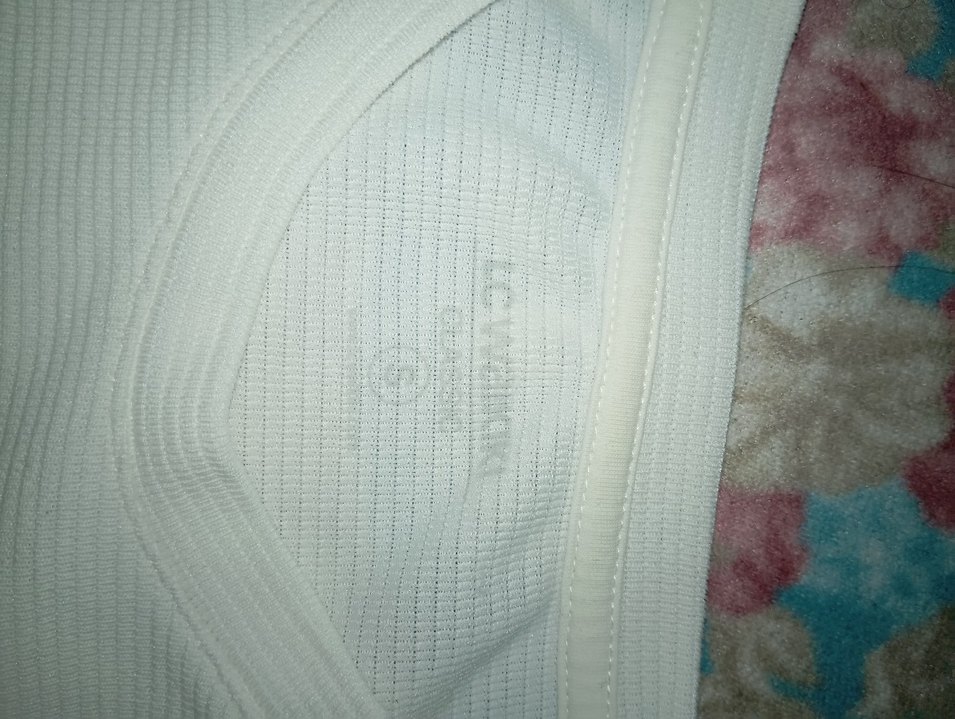 Beyaz Erkek Oversize Tişört UNDERSTAND Baskılı - Görsel 3