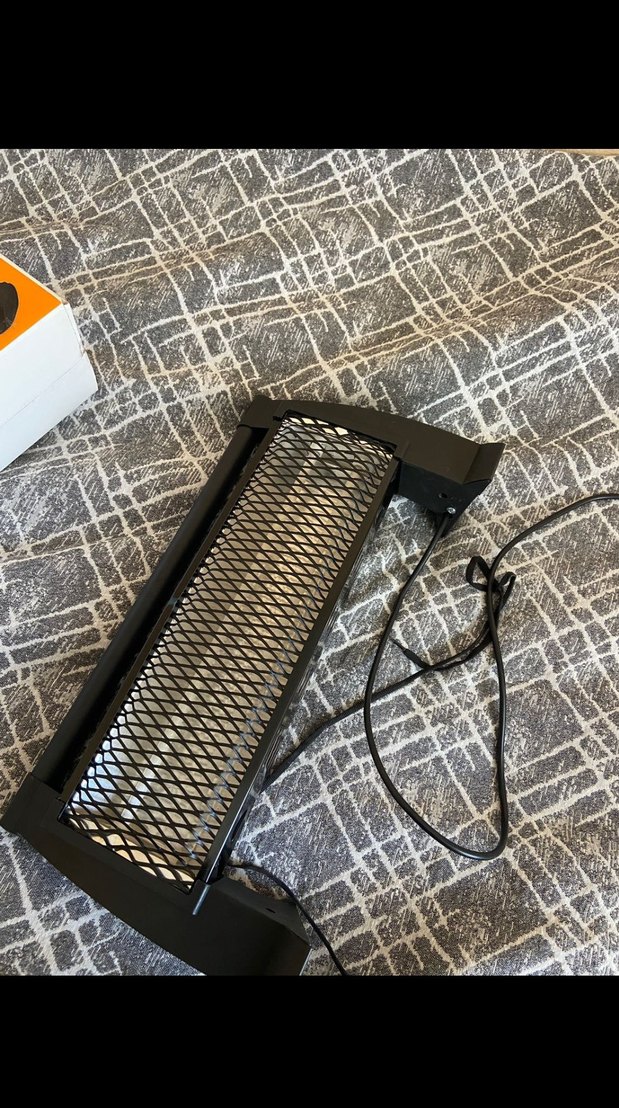 Siyah Elektrikli Isıtıcı - Görsel 2