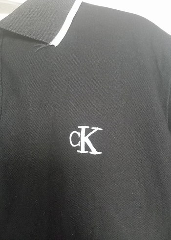 Calvin Klein Siyah Erkek Polo Tişört - Görsel 2