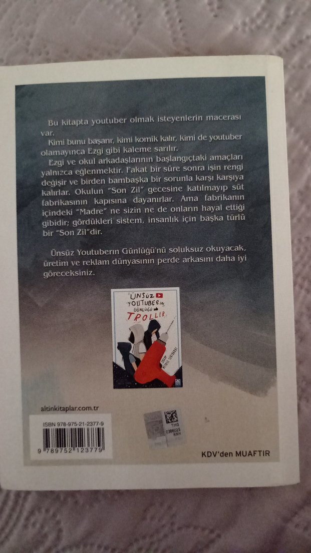 Ünsüz Youtuber'ın Günlüğü - Miyase Seltbarut - Görsel 2