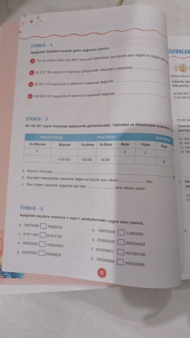 Classmate 5. Sınıf Matematik Etkinlikli Soru Bankası - Görsel 4
