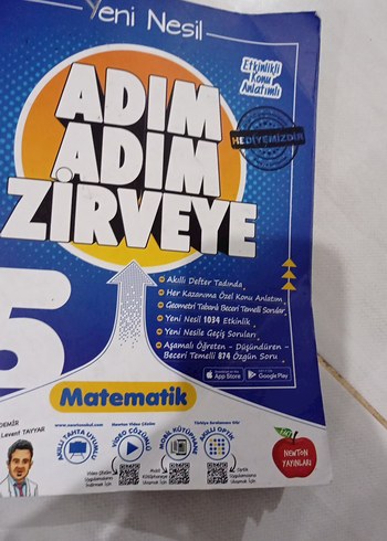 Adım Adım Zirveye 5. Sınıf Matematik Kitabı - Görsel 2