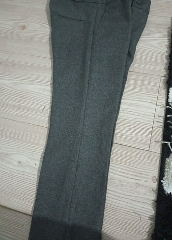 Gri Düğmeli Çocuk Takım Elbise - Görsel 4