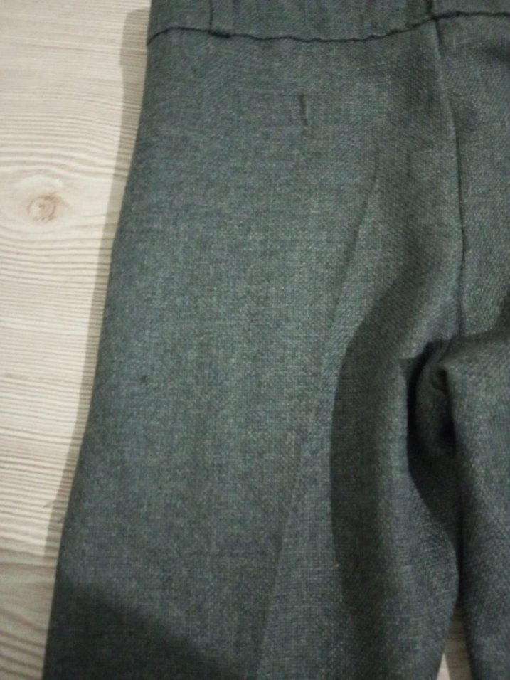 Gri Düğmeli Çocuk Takım Elbise - Görsel 5