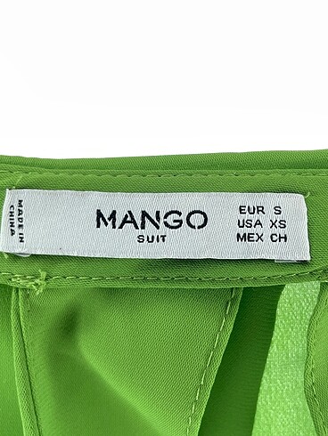 s Beden yeşil Renk Mango Bluz %70 İndirimli.