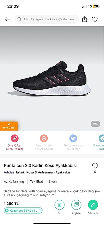 Adidas orjinal ayakkabı